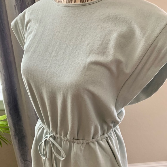 Mint Green Tie-waist Romper
Size: Small
Color: mint green - Picture 5 of 5